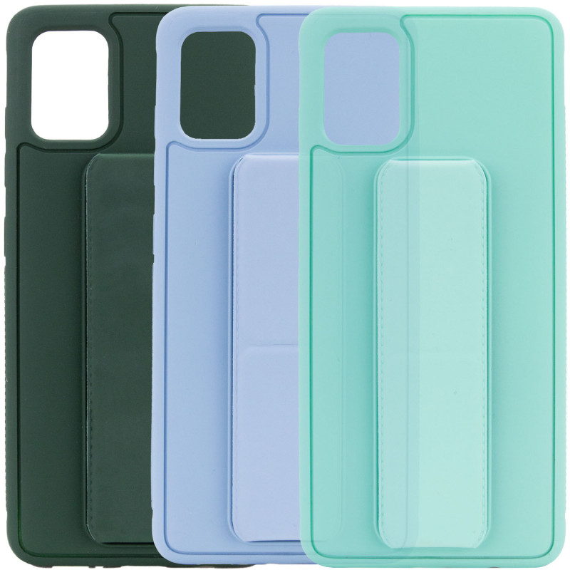 Силиконовый чехол Hand holder для Samsung Galaxy A71