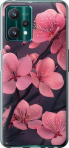 Чехол Пурпурная сакура для Realme 9 Pro