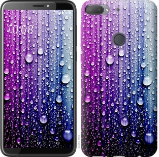 

Чехол Капли воды для HTC Desire 12 Plus 669165