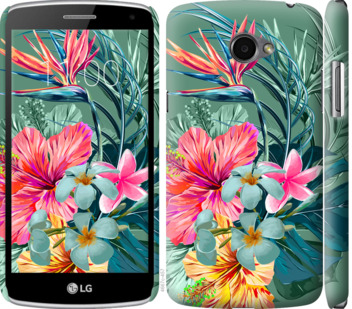 

Чехол Тропические цветы v1 для LG K5 X220 845046