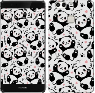 Чехол Панды для Huawei P9 Plus