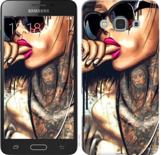 

Чохол Дівчина в тату на Samsung Galaxy J3 Pro 701639