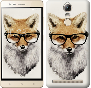 

Чохол Лис в окулярах на Lenovo Vibe K5 Note A7020a40 634373