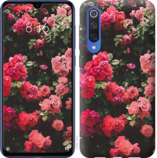 

Чехол Куст с розами для Xiaomi Mi 9 SE 763506