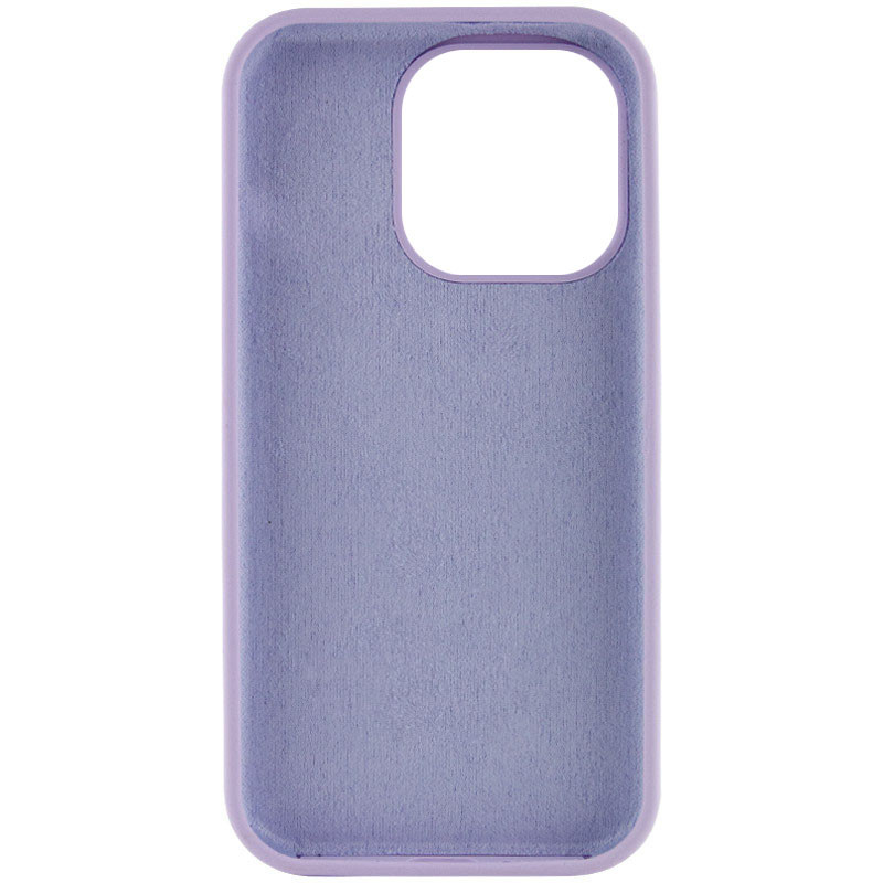 Чехол Silicone Case Full Protective (AA) NO LOGO для Apple iPhone 13 Pro Max (6.7") (Сиреневый / Lilac) в магазине vchehle.ua