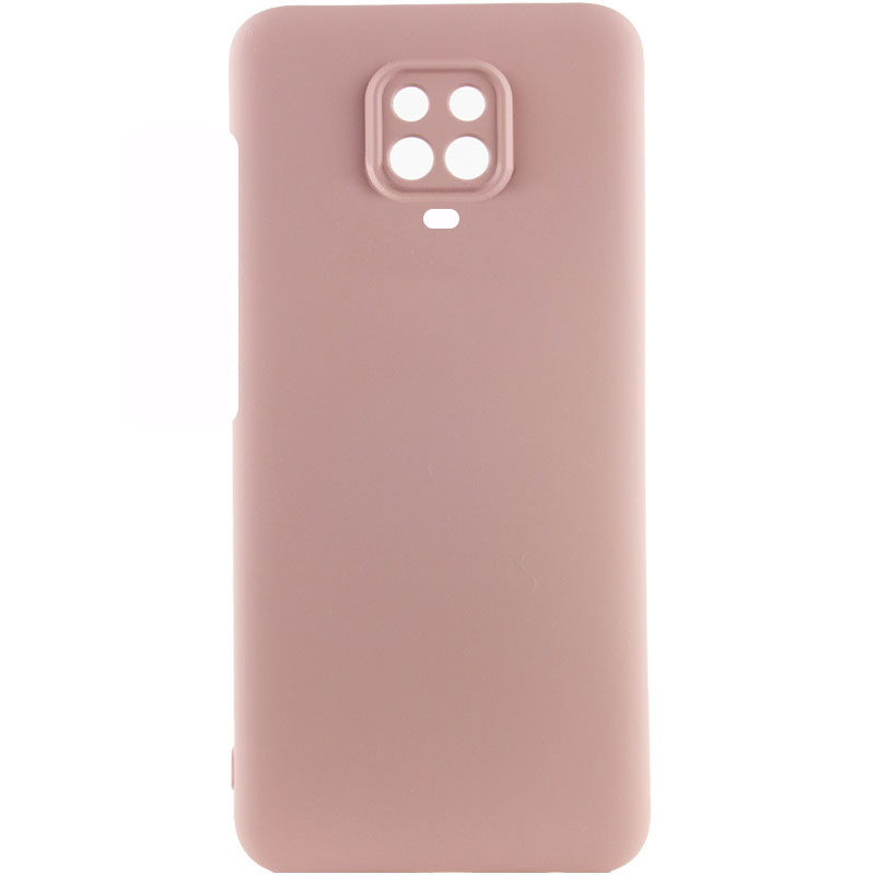 Чохол Silicone Cover Lakshmi Full Camera (AAA) на Xiaomi Redmi Note 9s / Note 9 Pro /Note 9 Pro Max (Рожевий / Pink Sand)