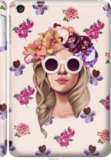 

Чехол Девушка с цветами v2 для iPad mini 190128