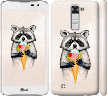 

Чохол Єнотик з морозивом на LG K8 K350E 801171