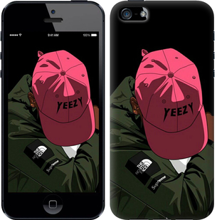 

Чехол logo de yeezy для iPhone 5 630058