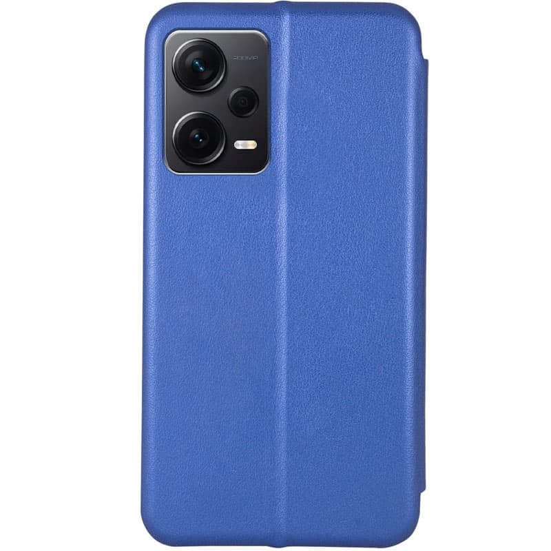 Фото Кожаный чехол-книжка Classy для Xiaomi Poco X5 Pro 5G / Redmi Note 12 Pro 5G (Синий) на vchehle.ua