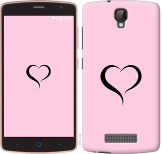 

Чохол Серце 1 на ZTE L5 899778