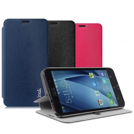 Фото Кожаный чехол (книжка) IMAK Fun Series для Asus Zenfone 2 (ZE551ML/ZE550ML) на vchehle.ua