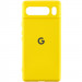 Чехол Silicone Cover Lakshmi Full Camera (AAA) with Logo для Google Pixel 8 Pro (Желтый / Yellow)