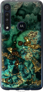 

Чохол Мрамор золото богатство для Motorola One Macro 1405701