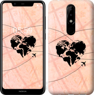 

Чехол Путешествуй для Nokia 5.1 Plus 878690
