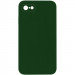 Silicone Case Square Full Camera Protective (AA) NOLOGO для Apple iPhone 6/6s (4.7") (Зеленый / Army green)