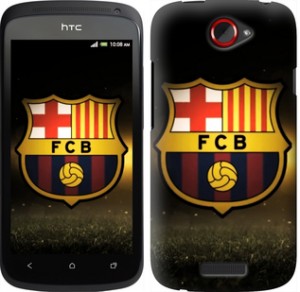 Чехол на HTC One S z560e ФК Барселона