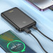 Фото Портативное зарядное устройство Power Bank Hoco Q21 Great 22.5W+PD20W 10000 mAh (Black) в магазине vchehle.ua