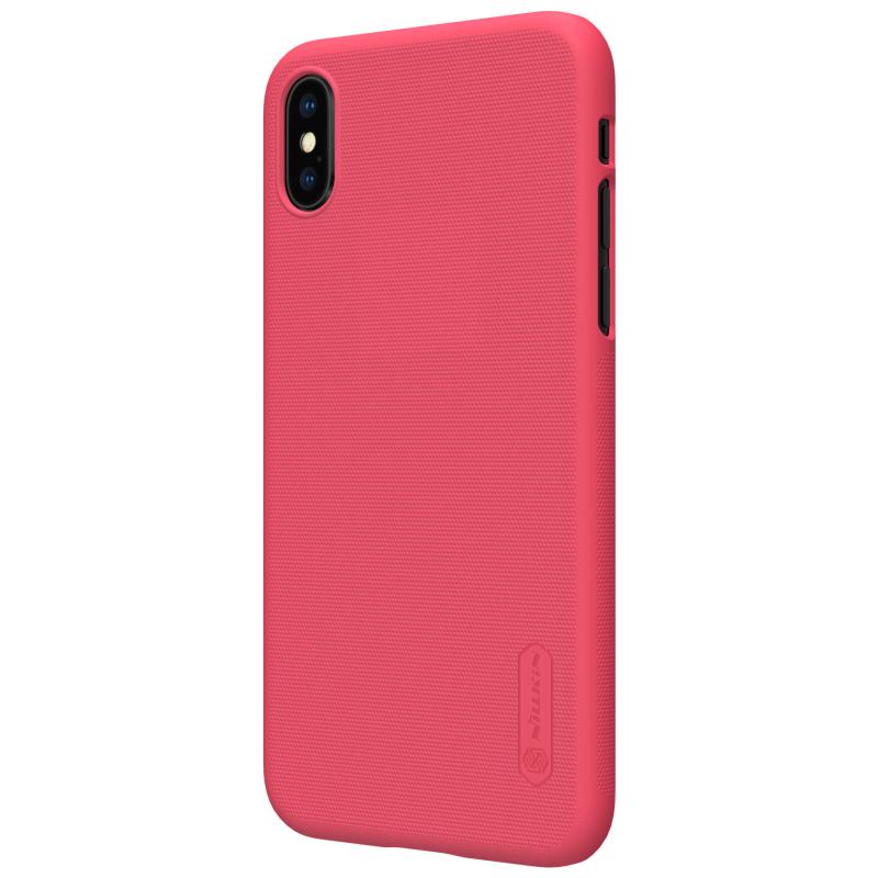 Заказать Чехол Nillkin Matte для Apple iPhone X (5.8") / XS (5.8") (Красный) на vchehle.ua