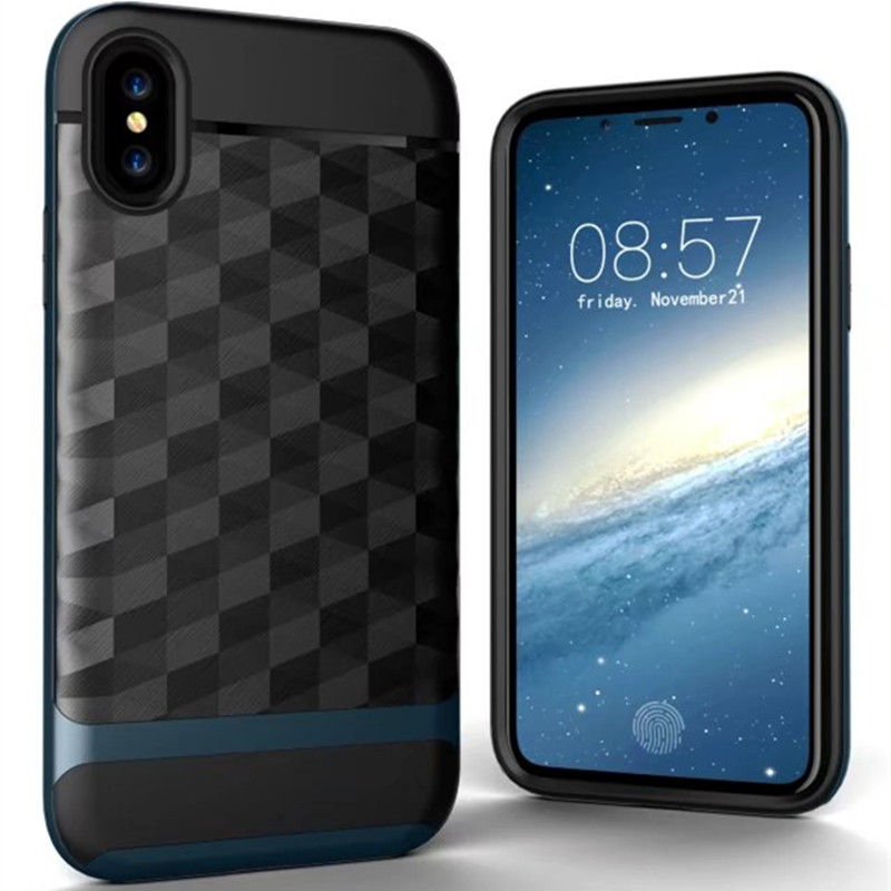 

Чехол 3D Ling для Apple iPhone X (5.8") (Синий) 263606
