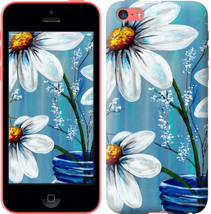 

Чохол Красиві арт-ромашки на iPhone 5c 322754