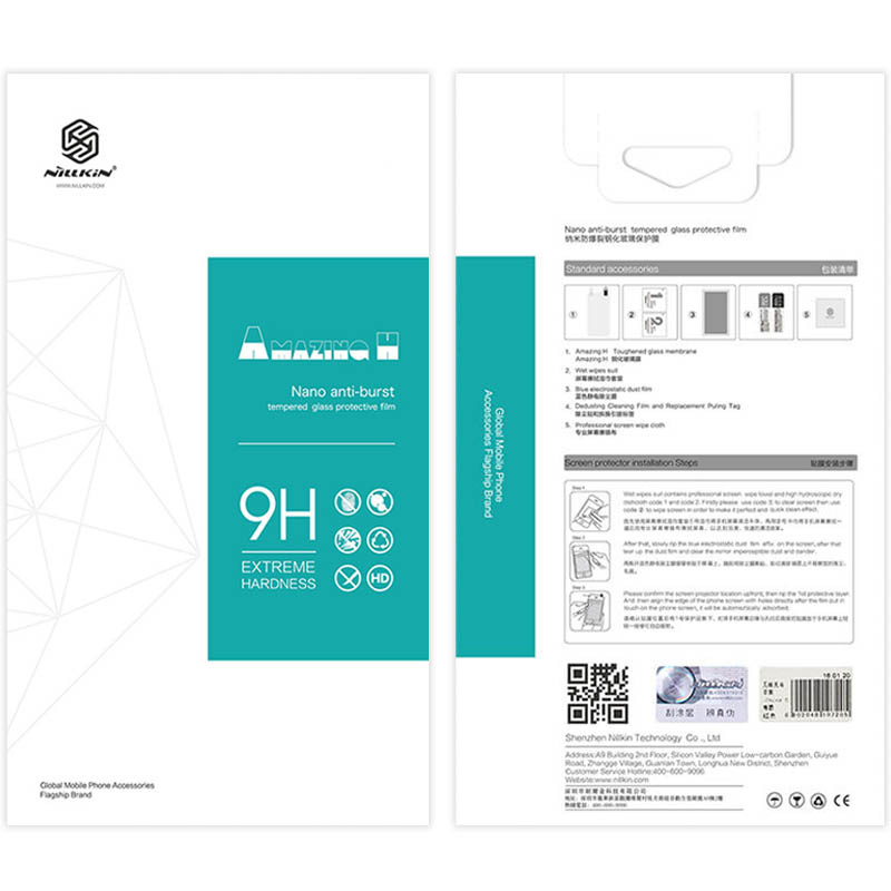 

Захисне скло Nillkin (H) для Xiaomi Redmi K30 (Прозоре) 870743