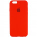 Чохол Silicone Case Full Protective (AA) на Apple iPhone 6/6s (4.7") (Червоний / Red)