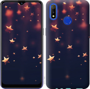

Чехол Падающие звезды для Realme 3 919585