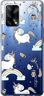 

Чохол Єдиноріг і кава на Oppo A74 1607428