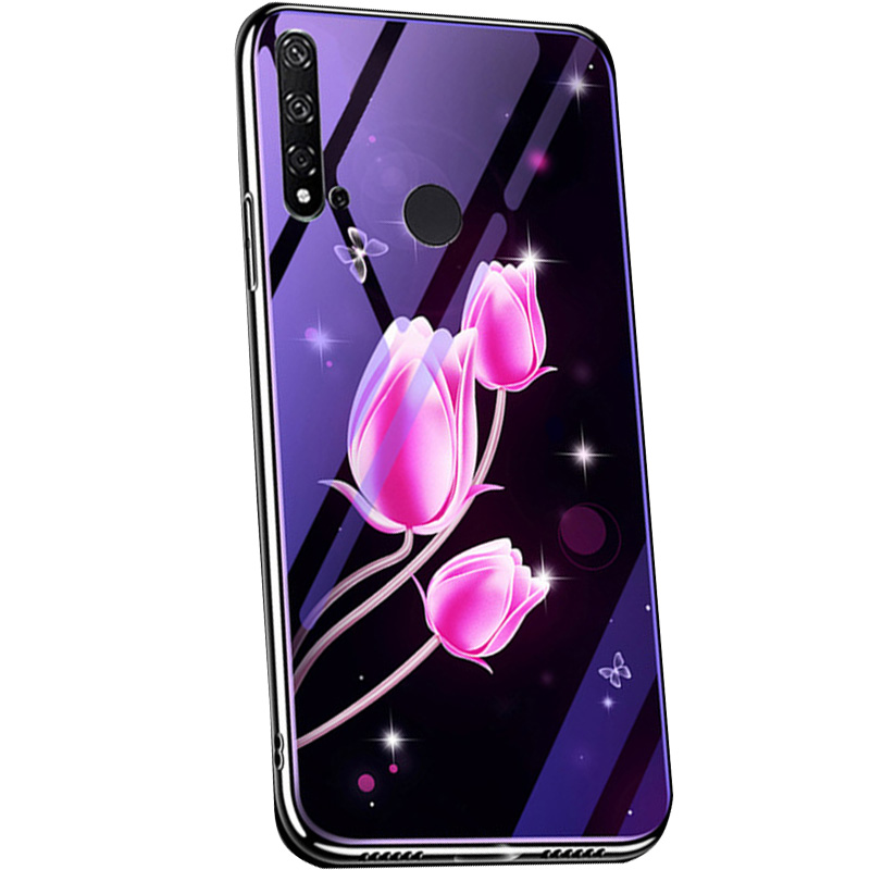 TPU+Glass чехол Fantasy с глянцевыми торцами для Huawei P20 lite (2019)
