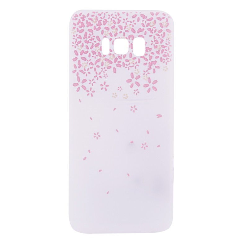 

TPU чехол матовый soft touch для Samsung G950 Galaxy S8 (Цветы Розовый) 61216