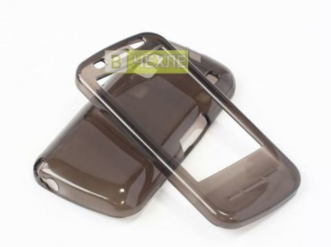 #TPU чехол для Nokia C6-00 (Черный (прозрачный))