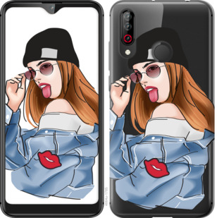 

Чехол Девушка v3 для LG W30 842919