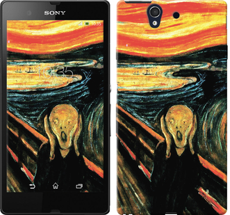 

Чехол Крик Мунка для Sony Xperia Z C6602 266187