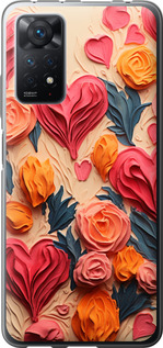 

Чехол Сердечки 3 для Xiaomi Redmi Note 11 Pro 1645343