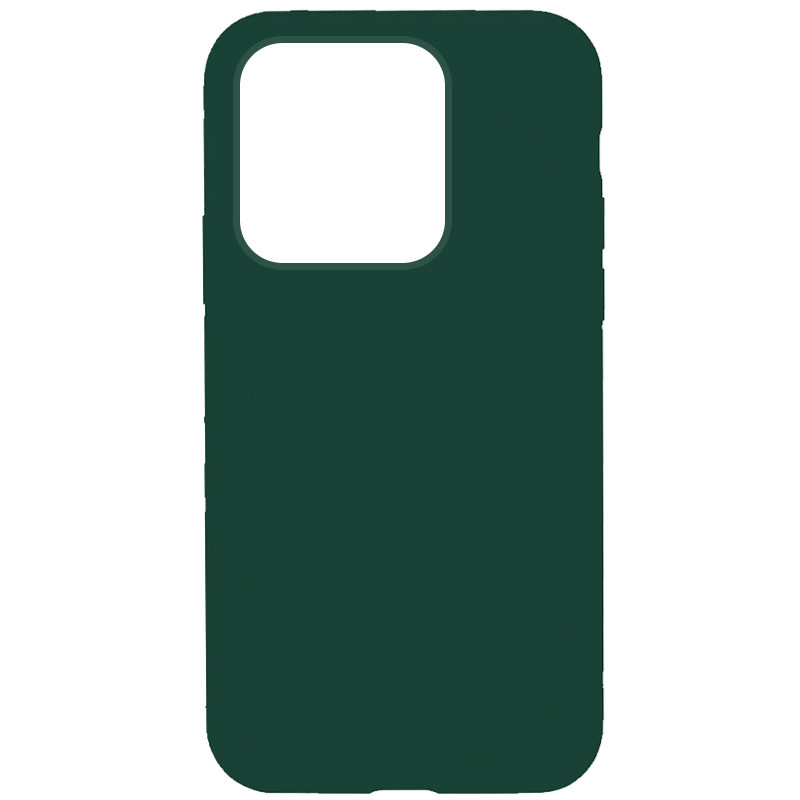 Чехол Silicone Case Full Protective (AA) NO LOGO для Apple iPhone 13 Pro Max (6.7") (Зеленый / Forest green)