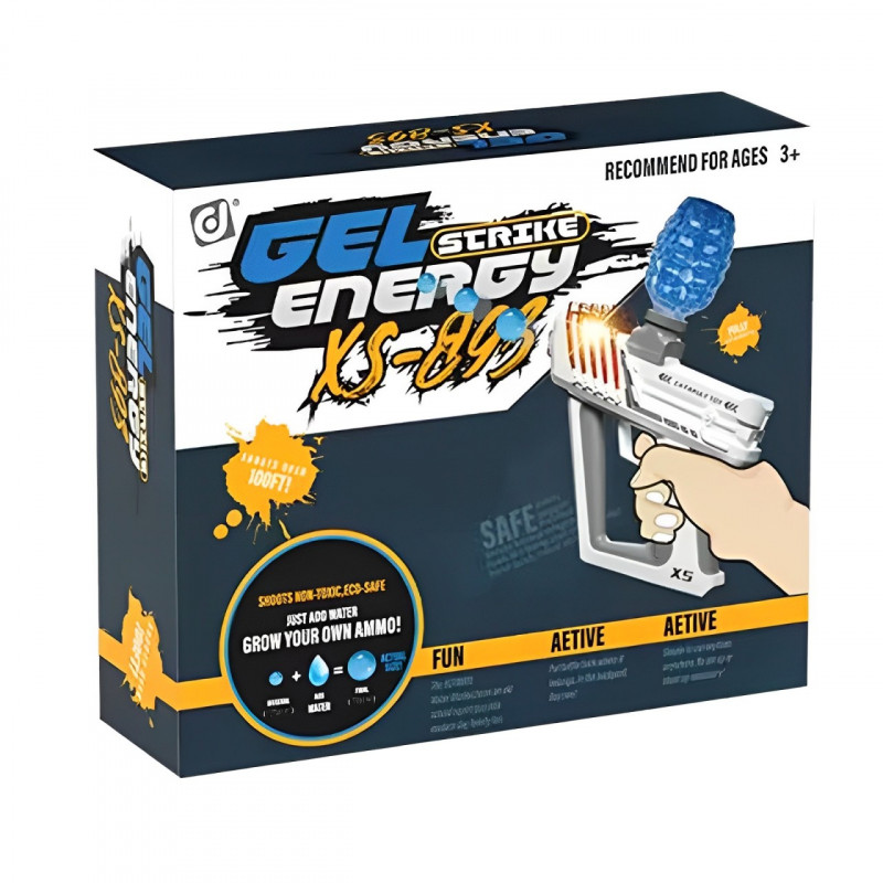 Замовити Пістолет на гідрогелевих кульках (орбізах) Gel Energy XS-873 (Orange) на vchehle.ua