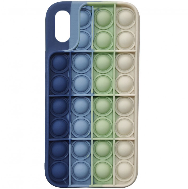 

Силіконовий 3D чохол-антистрес Pop it на Apple iPhone XS Max (6.5") (6) 1160283