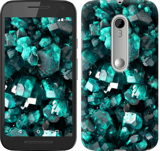 Чехол Кристаллы 2 для Motorola Moto G3