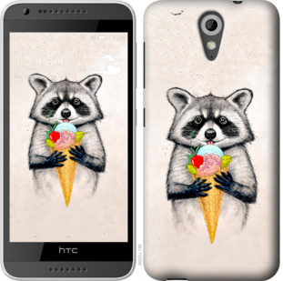 

Чохол Єнотик з морозивом на HTC Desire 620 801063