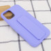 Купить Чехол Silicone Case Hand Holder для Apple iPhone 11 Pro (5.8") (Сиреневый / Dasheen) на vchehle.ua