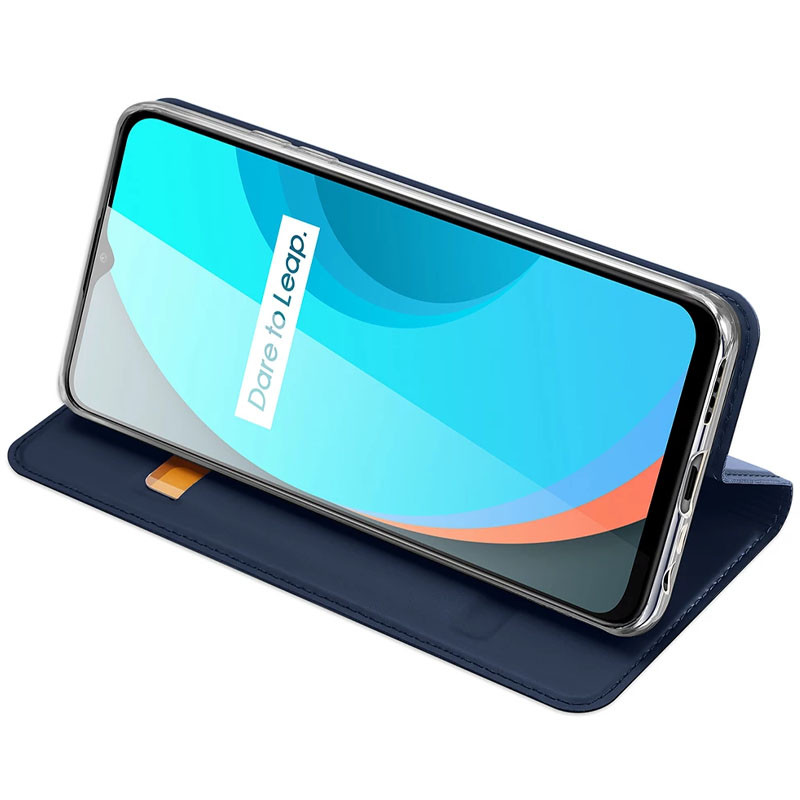 

Чехол-книжка Dux Ducis с карманом для Realme C11 (2021) (Синий) 1200658