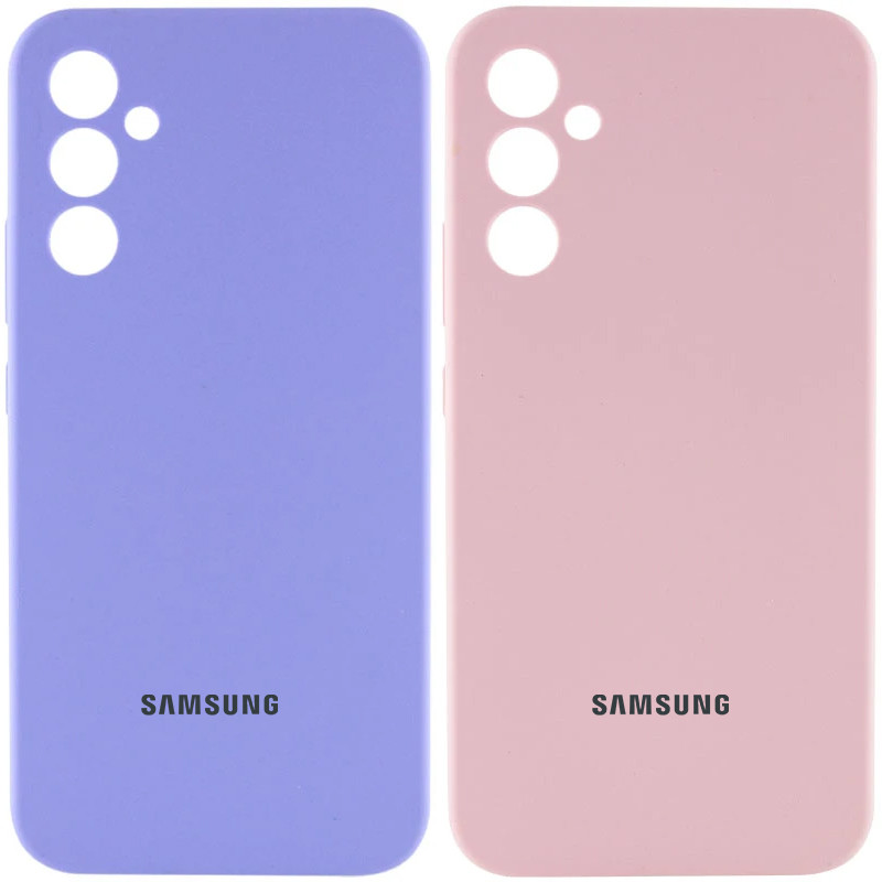 Чехол Silicone Cover Lakshmi Full Camera (AA) with logo для Samsung Galaxy A56 5G