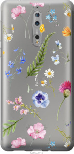 

Чехол Цветочный фон v2 для Nokia 8 1440570