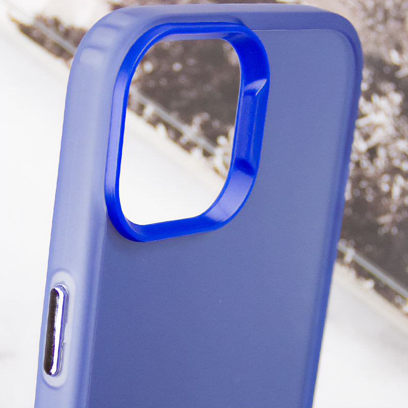Фото TPU+PC чохол Magic glow with protective edge на Apple iPhone 12 Pro / 12 (6.1") (Blue) в маназині vchehle.ua