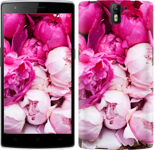 

Чехол Розовые пионы для OnePlus 1 227267