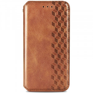 Кожаный чехол-книжка GETMAN Cubic (PU) для Xiaomi Redmi Note 10 Pro Max