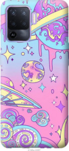Чехол Розовая галактика для Oppo A94