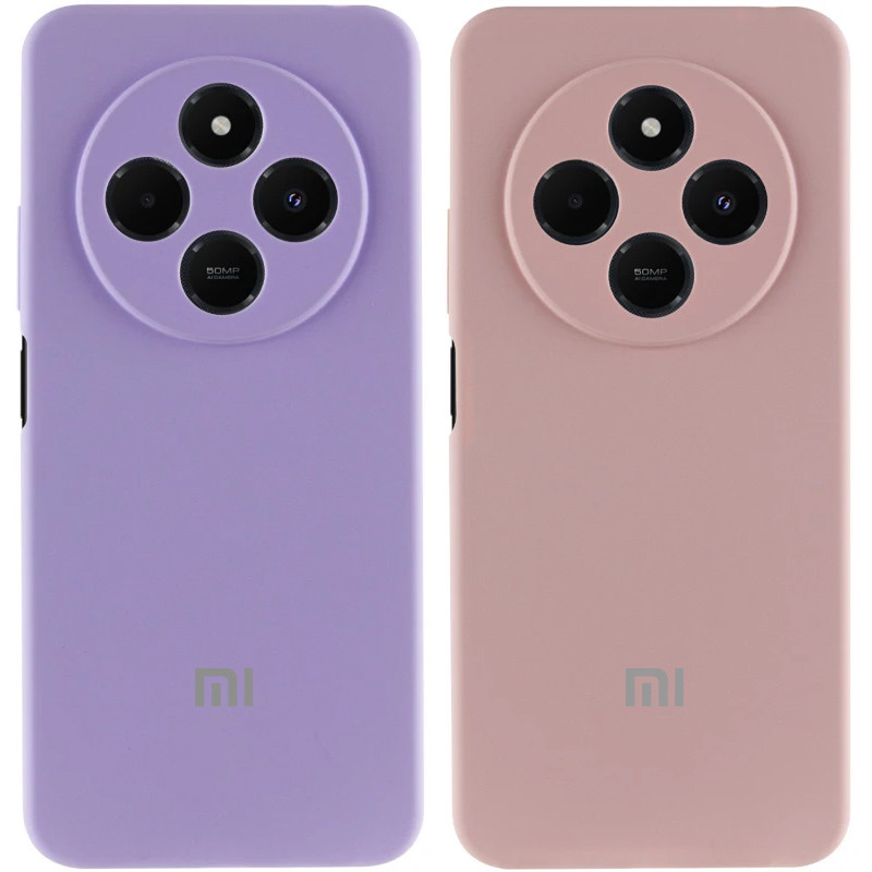 Чохол Silicone Cover Lakshmi Full Camera (AA) with logo на Xiaomi Redmi 14C / Poco C75