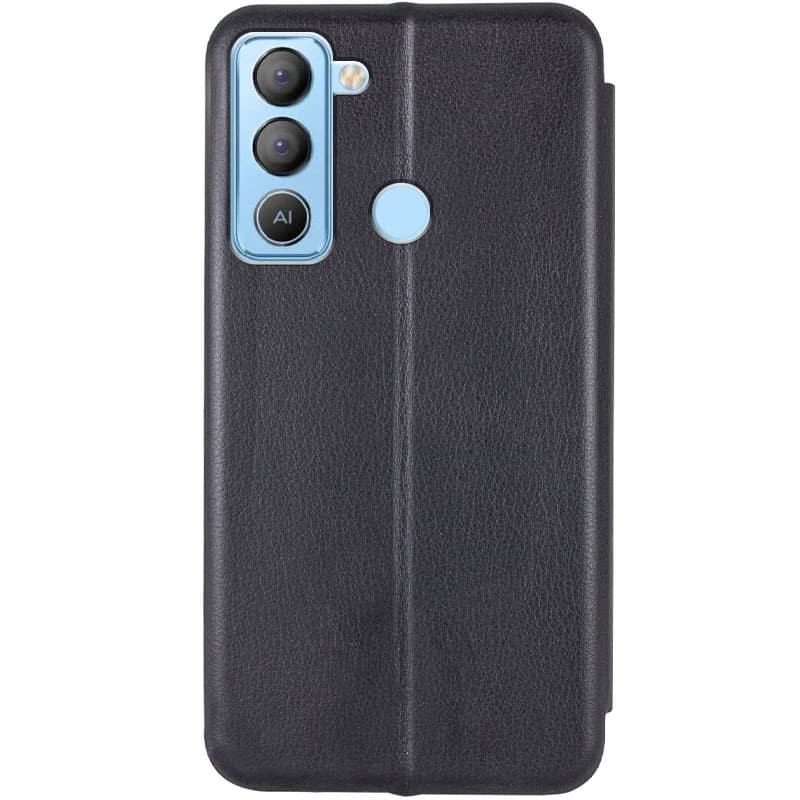 Фото Шкіряний чохол-книжка Classy на TECNO Pop 5 LTE (Чорний) на vchehle.ua